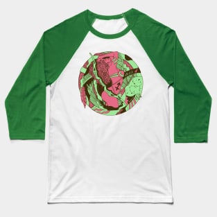 Pink Mint Sagittarius Beauty Baseball T-Shirt